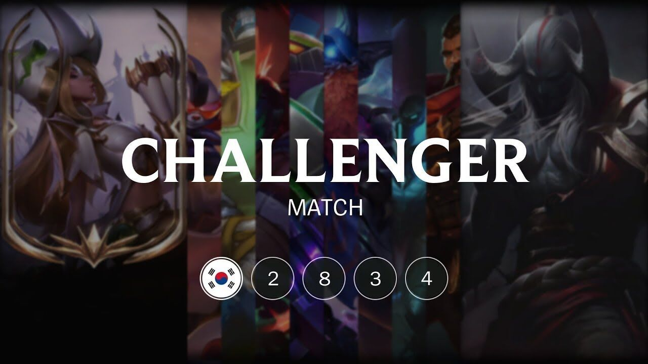 快速看完韩服质量局第2834期 LOL SoloQ Highlights